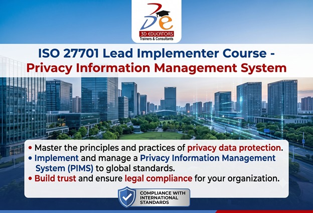Certified Lead Implementer ISO 27701 Privacy Information Management System