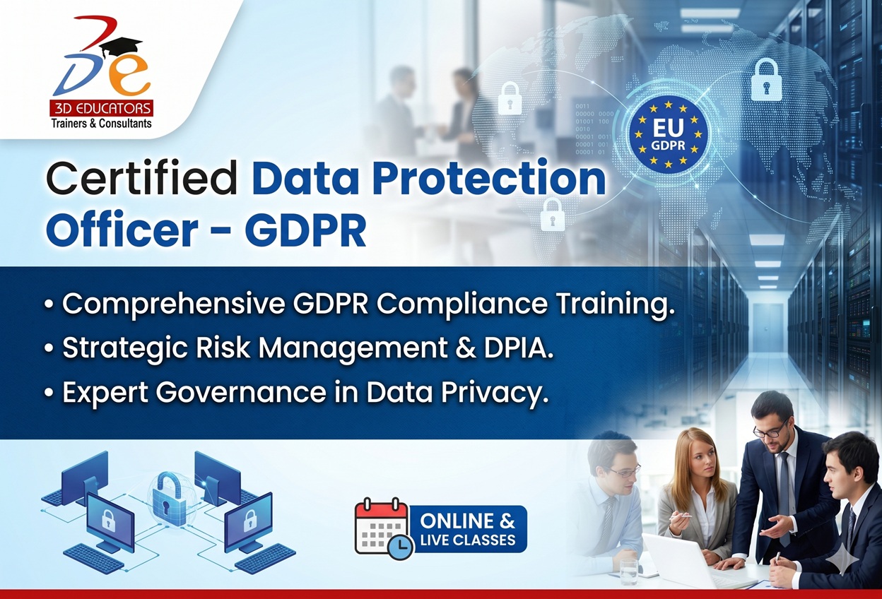 GDPR - General Data Protection Regulations, Certified Data Protection Officer